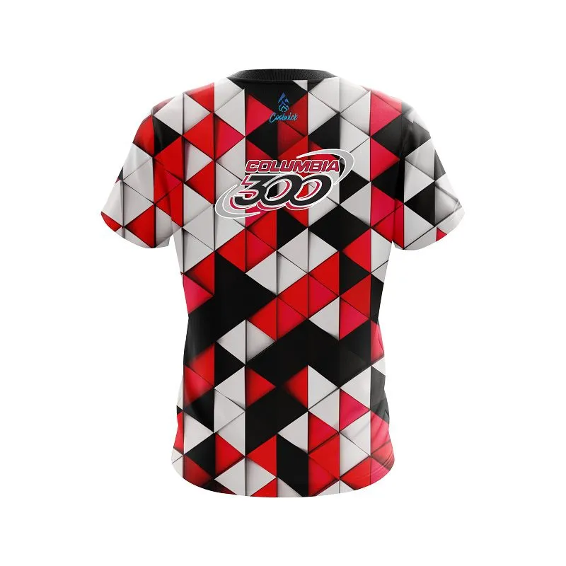 Columbia 300 Prism Red CoolWick Bowling Jersey