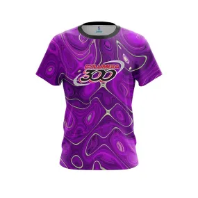 Columbia 300 Psychedelic Purple Flow CoolWick Bowling Jersey