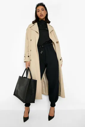 Cord Oversized Trench Coat