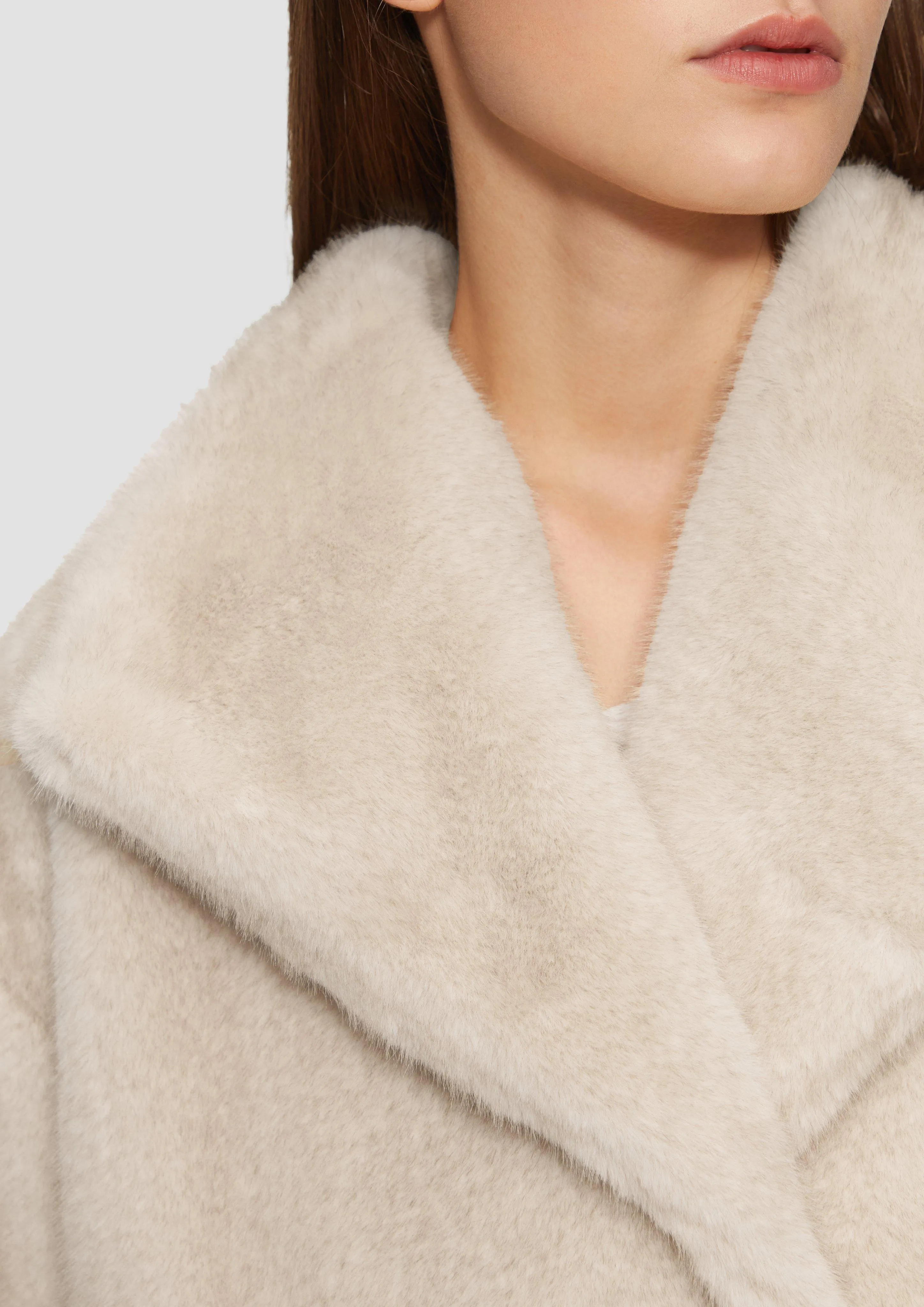 Cosy faux fur jacket