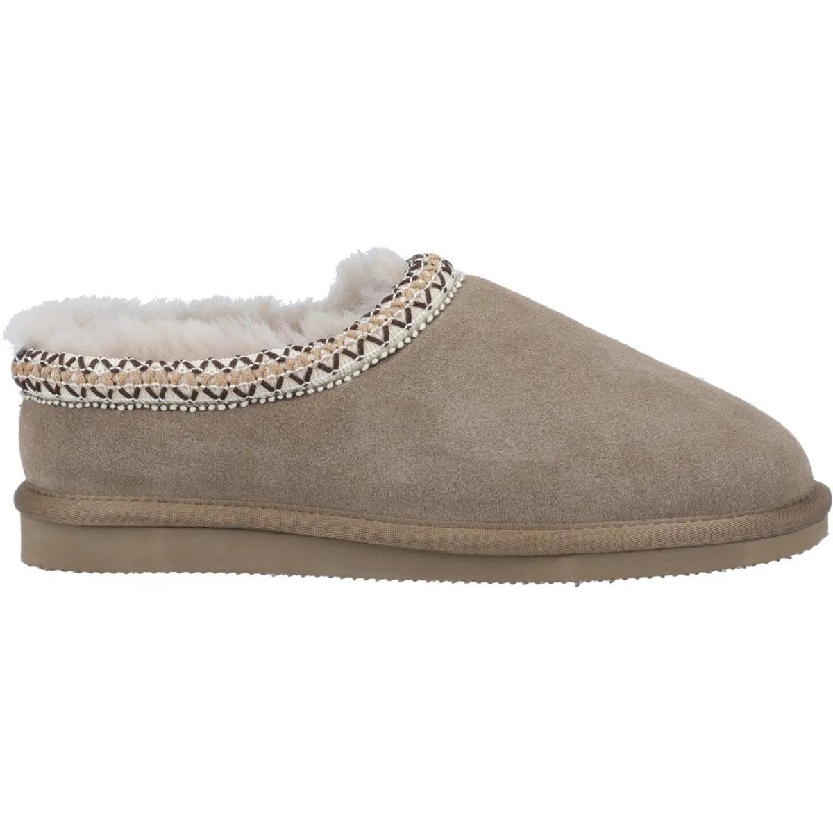 Cotswold Foxmoor Slippers Taupe