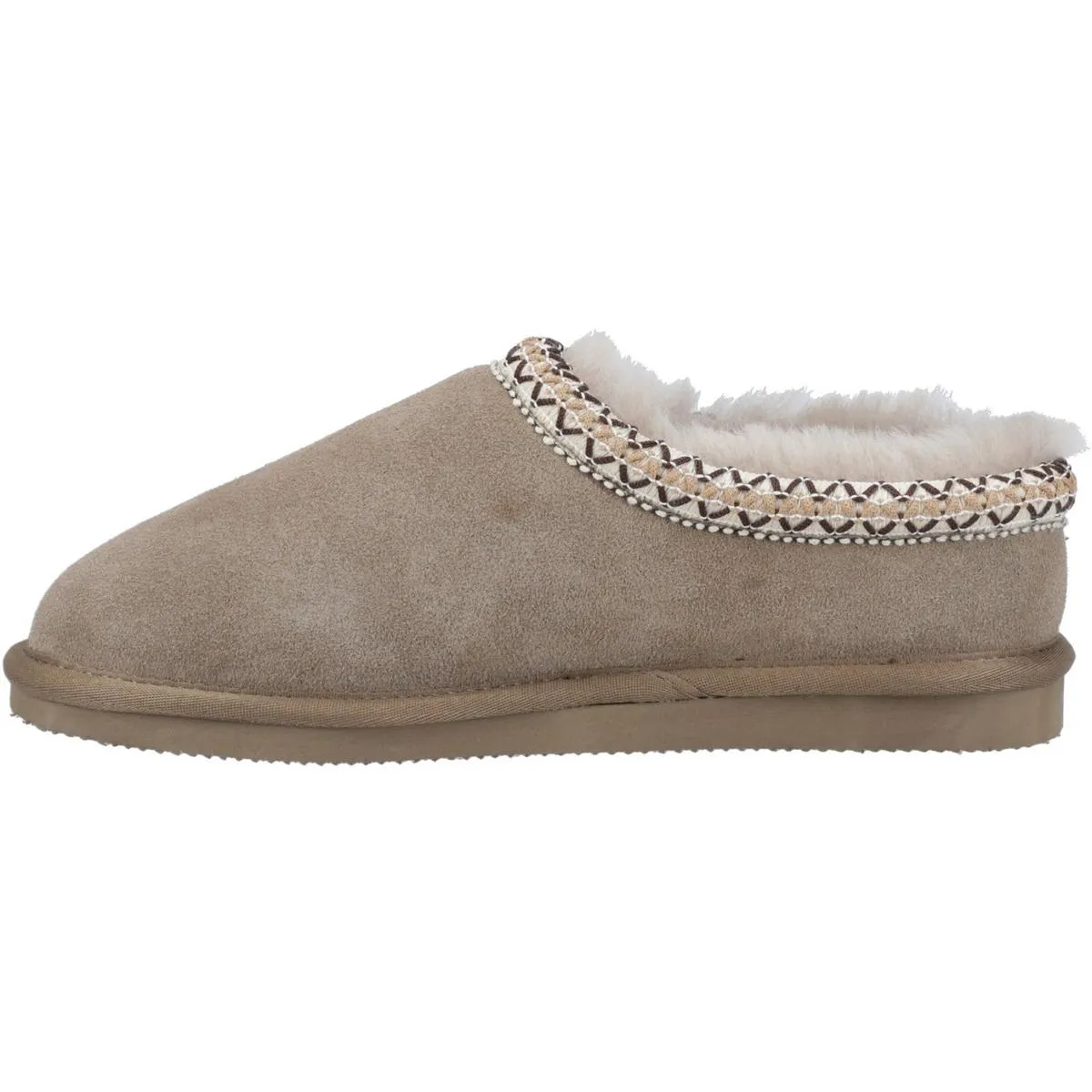 Cotswold Foxmoor Slippers Taupe