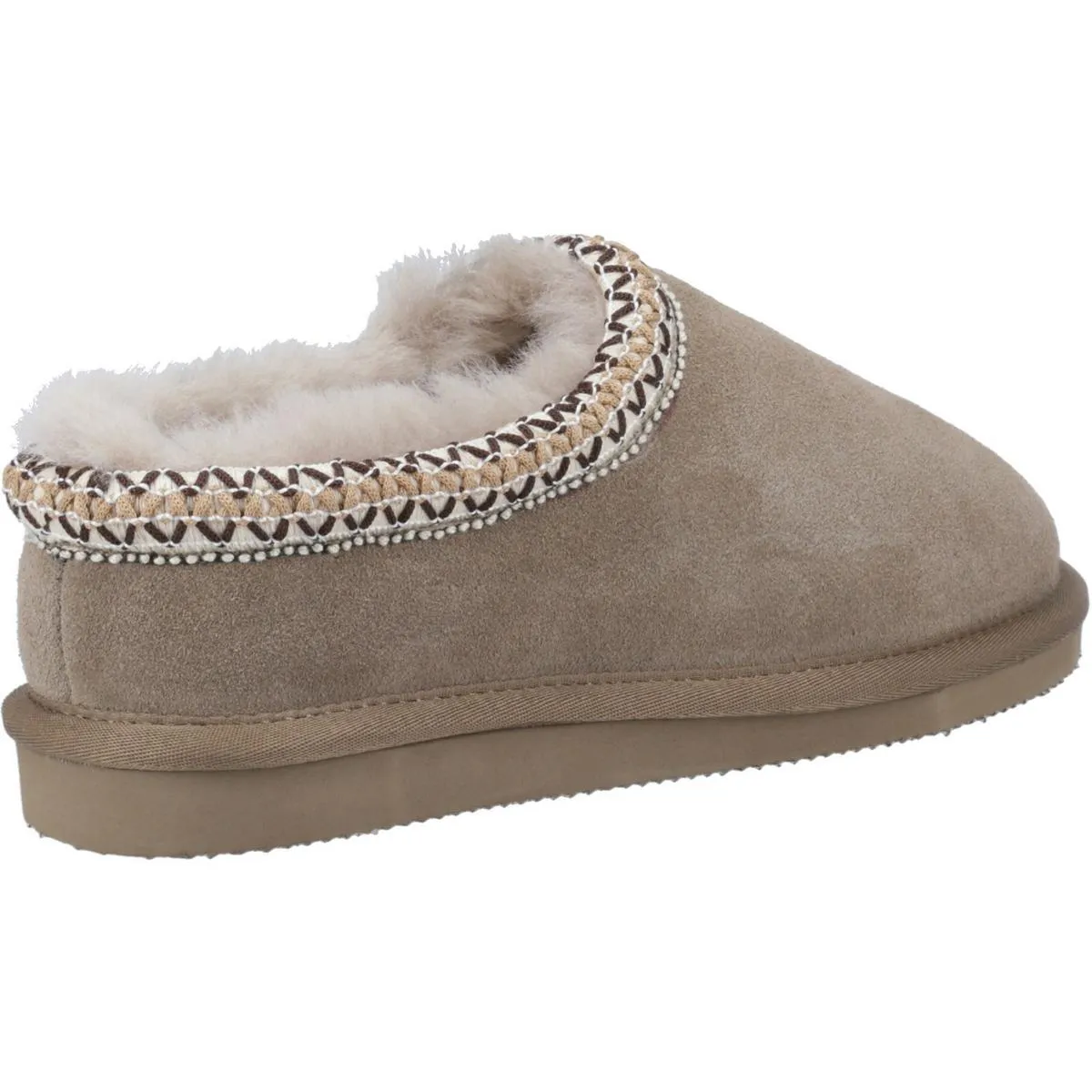 Cotswold Foxmoor Slippers Taupe