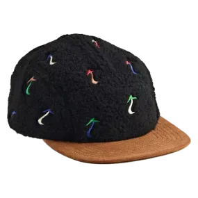 Dancing Shrooms 5-Panel Fleece Hat