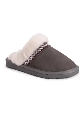 Dawn Suede Scuff Slipper by Muk Luks®