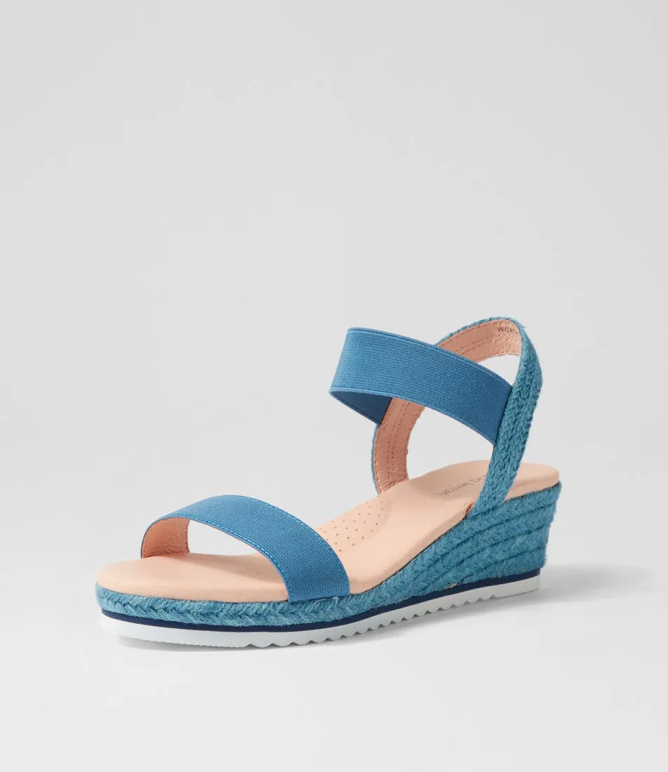 DIANA FERRARI Worthy Ocean Rope Elastic Sandals