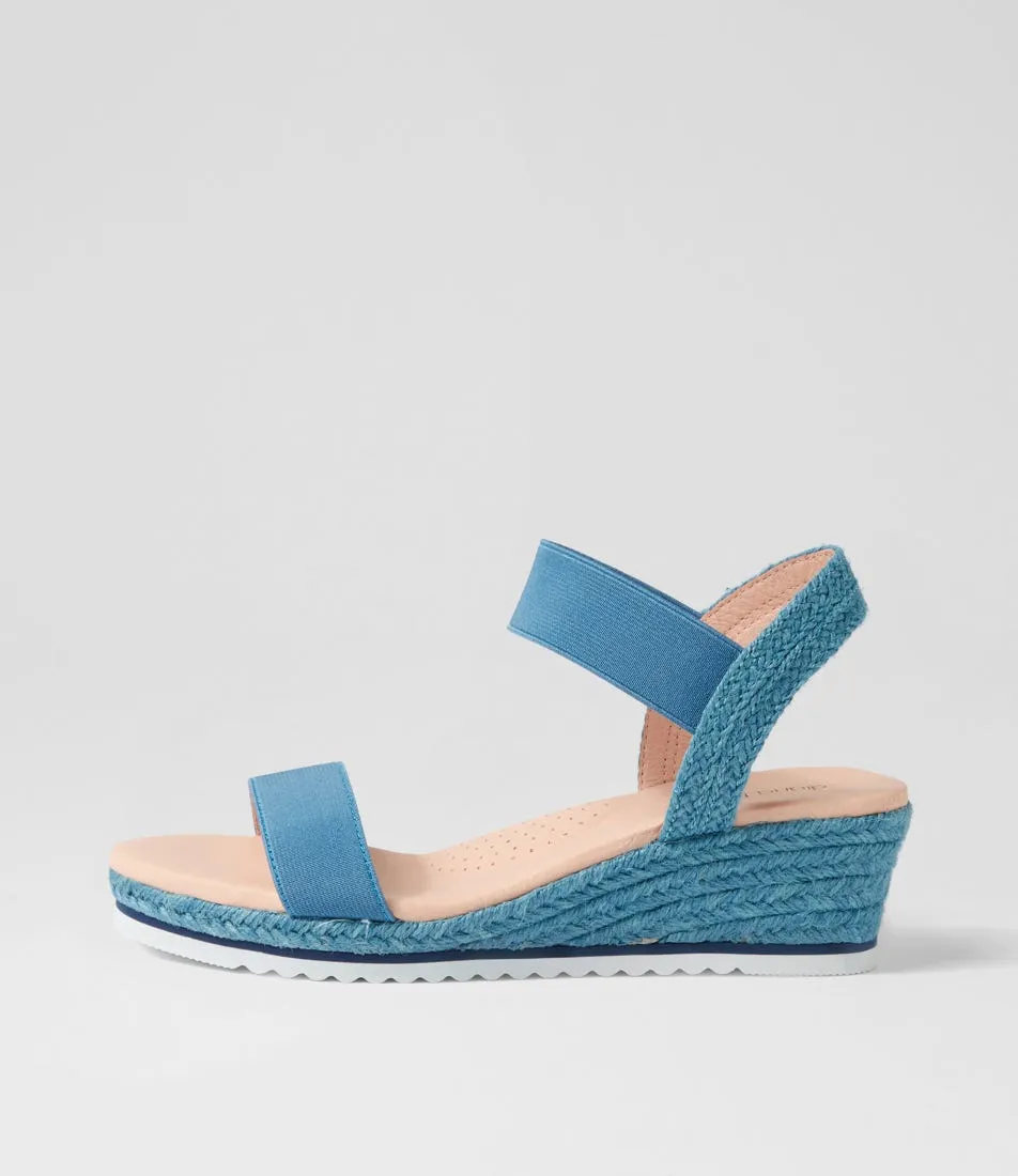 DIANA FERRARI Worthy Ocean Rope Elastic Sandals