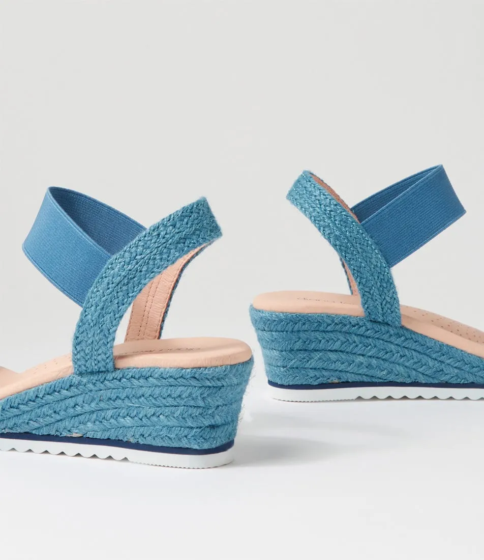 DIANA FERRARI Worthy Ocean Rope Elastic Sandals