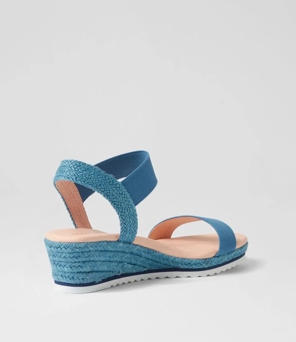 DIANA FERRARI Worthy Ocean Rope Elastic Sandals