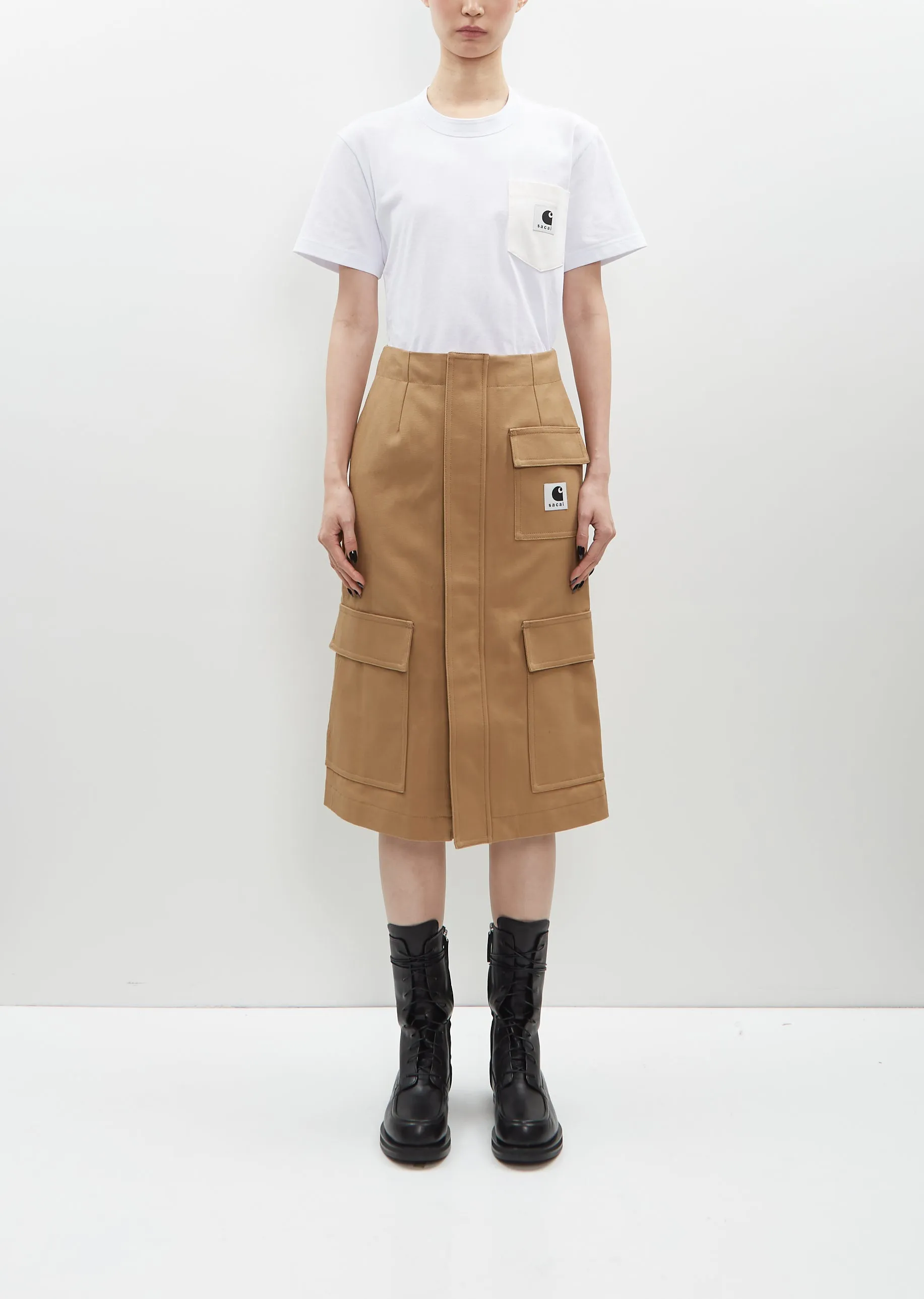 Duck Skirt — Beige