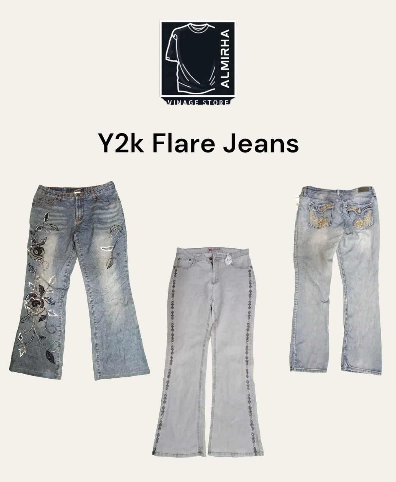 Earl Jeans, Miss Chic USA, Cosjeans New York, and More Branded Flare Jeans