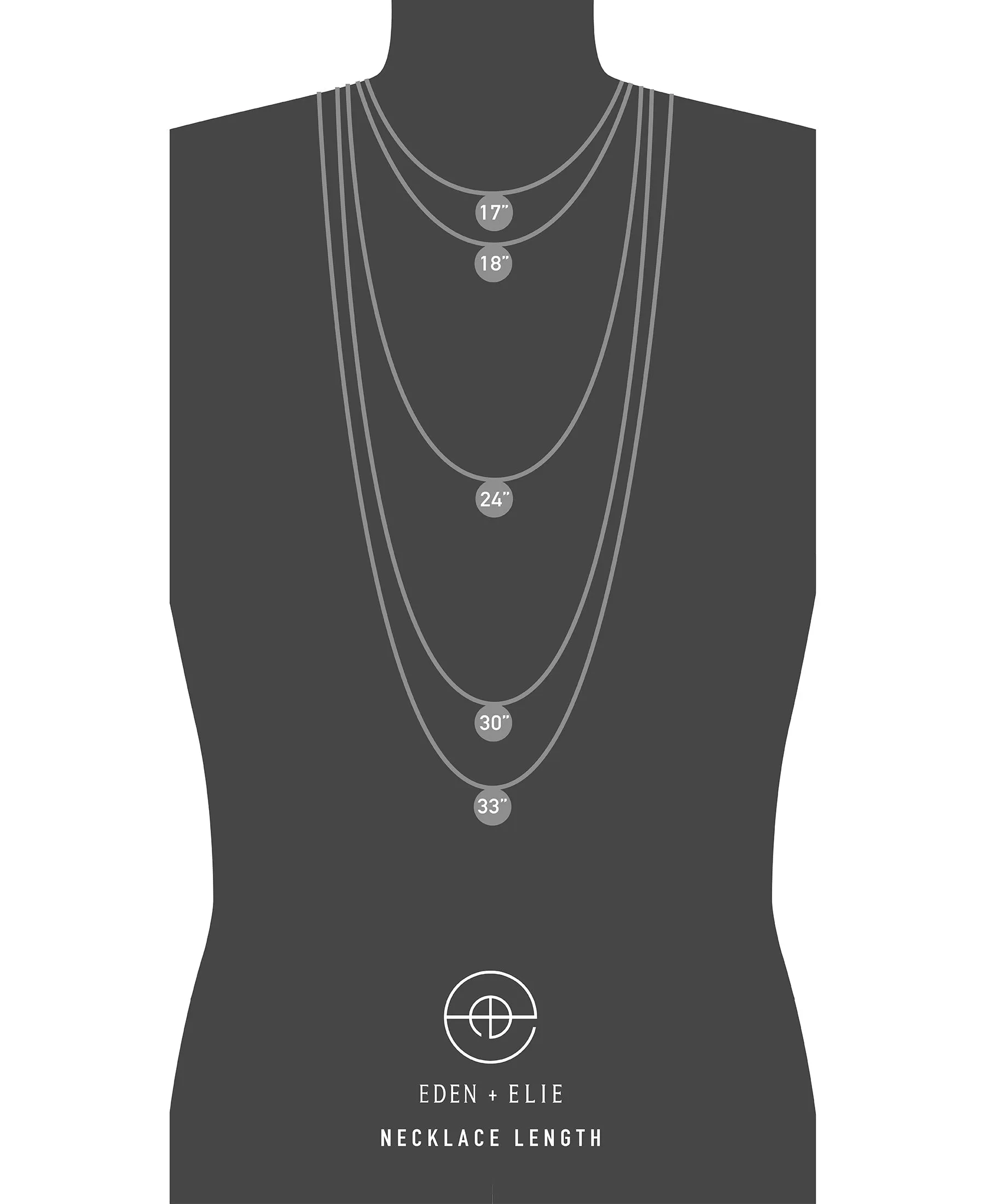 EDEN + ELIE Everyday adjustable length necklace - cabernet red