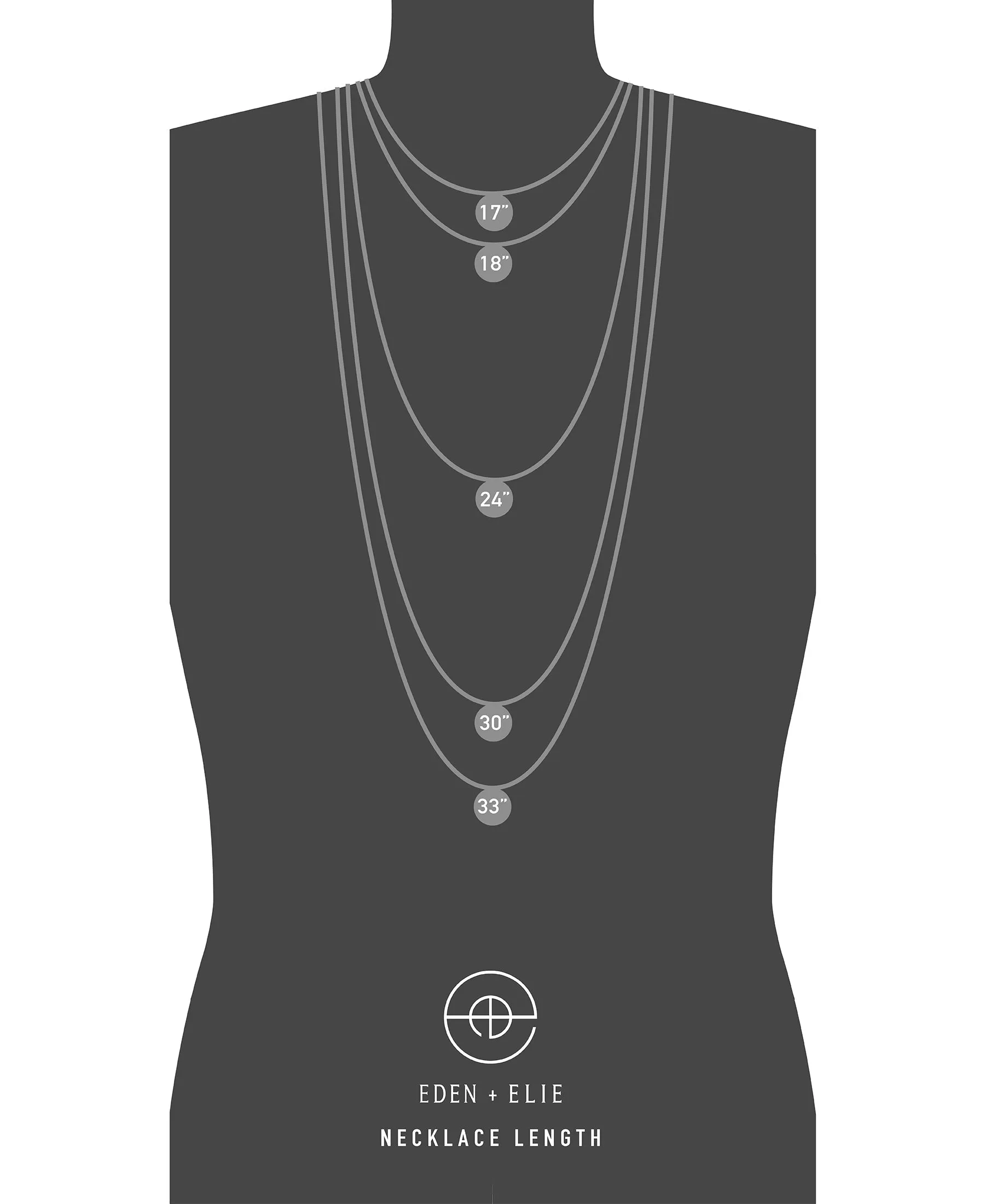 EDEN + ELIE Everyday adjustable length necklace - true red