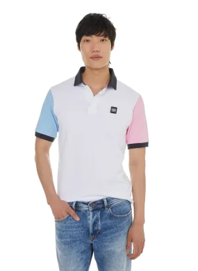 Eden park   Cotton polo shirt  - White