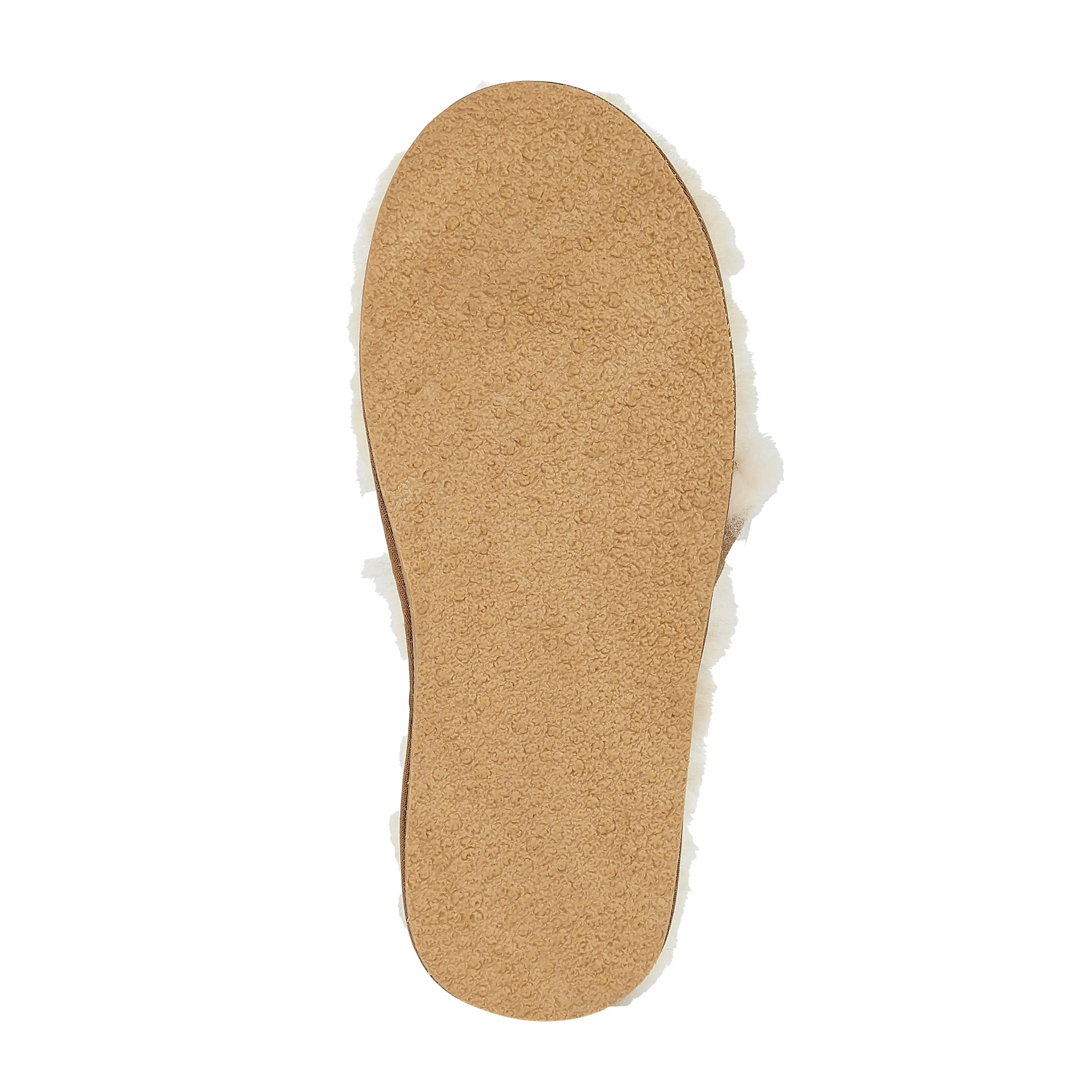 ELLA Womens Flip Flop Sheepskin Slippers