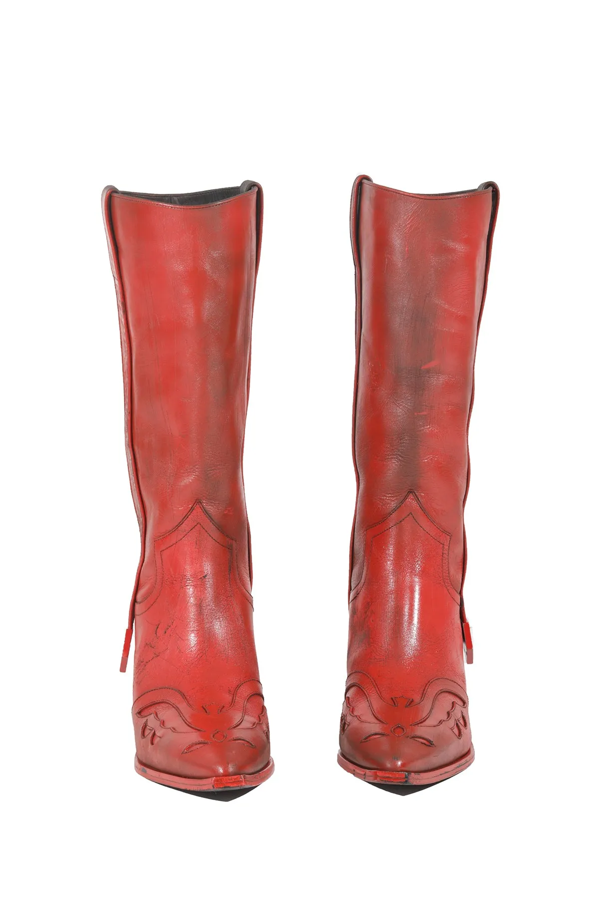 ENFANTS RICHES DPRIMS | PAINTED COWBOY BOOTS