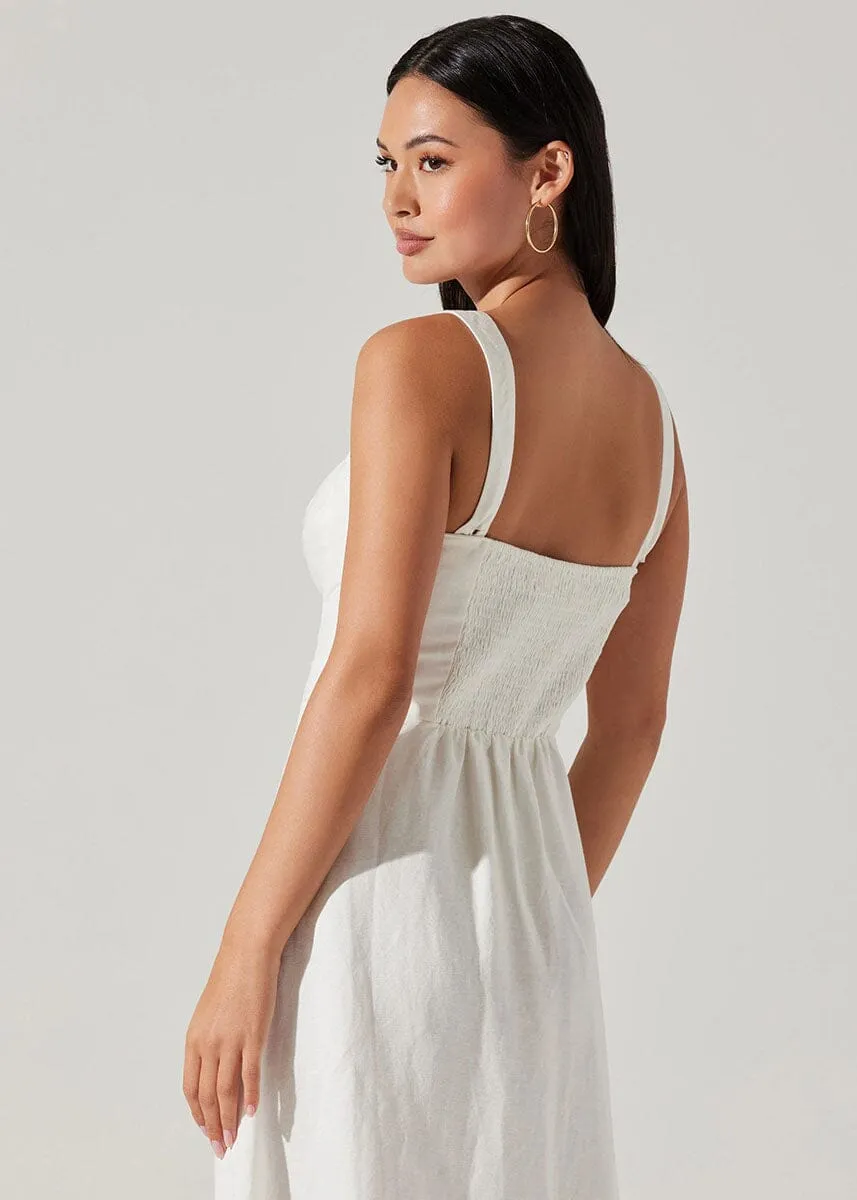 Estella Dress - White