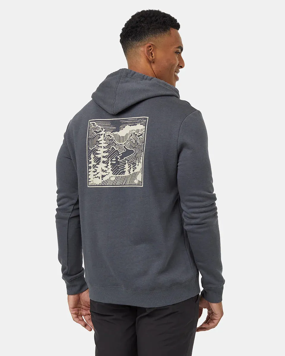 Etched Mountain Hoodie (Men's)