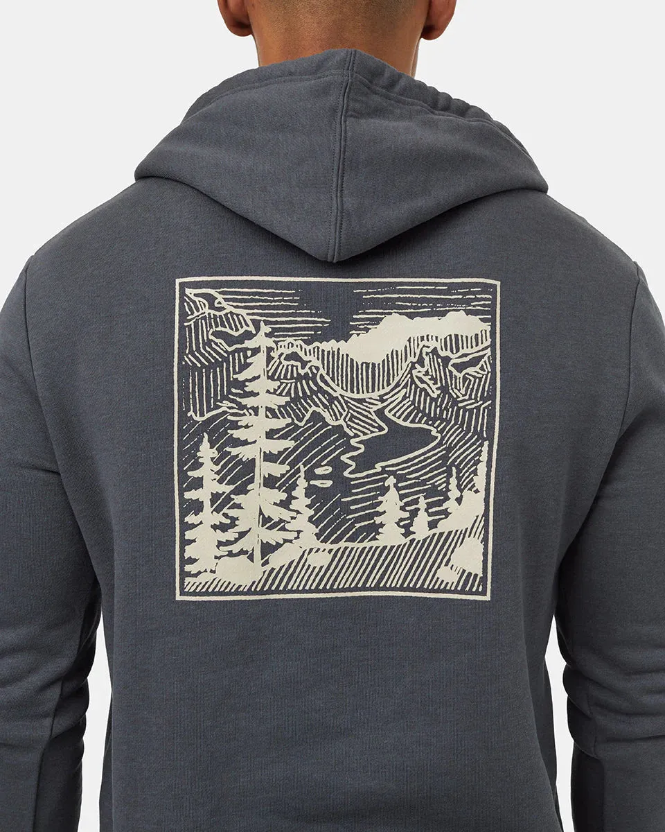 Etched Mountain Hoodie (Men's)