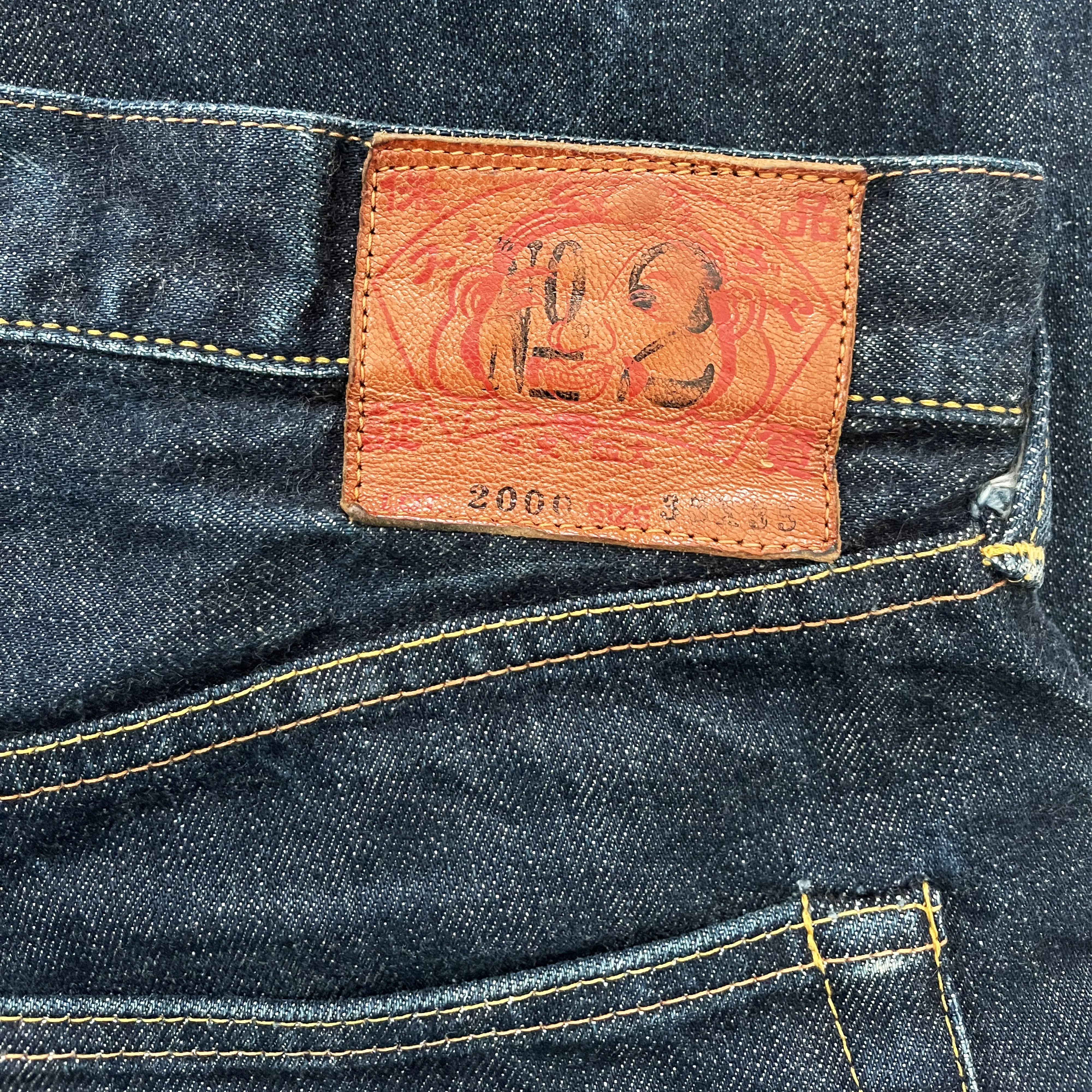 Evisu Blue Daicock Jeans