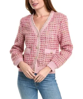 FATE Tweed Cardigan