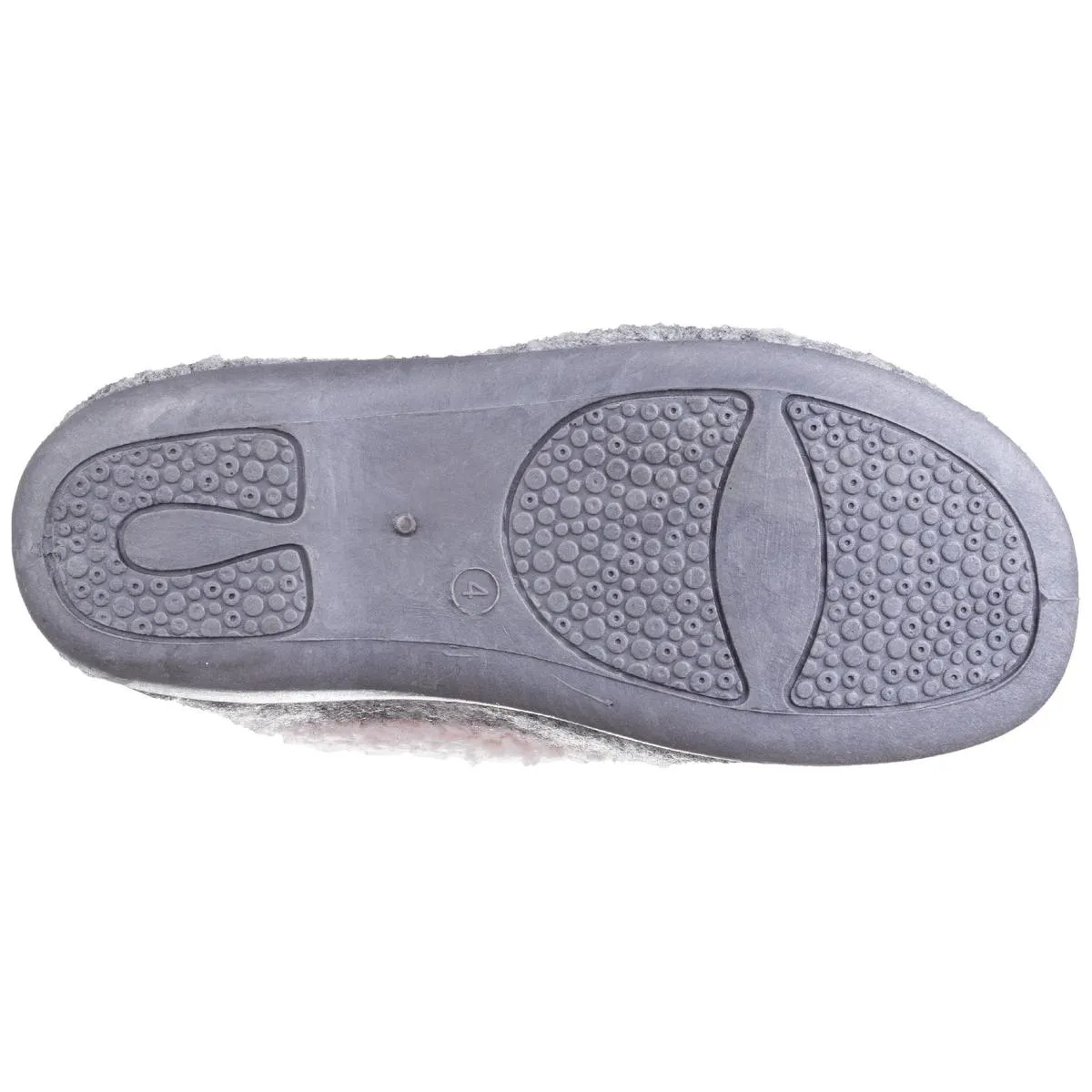 Fleet & Foster Alaska Slip On Slippers Grey