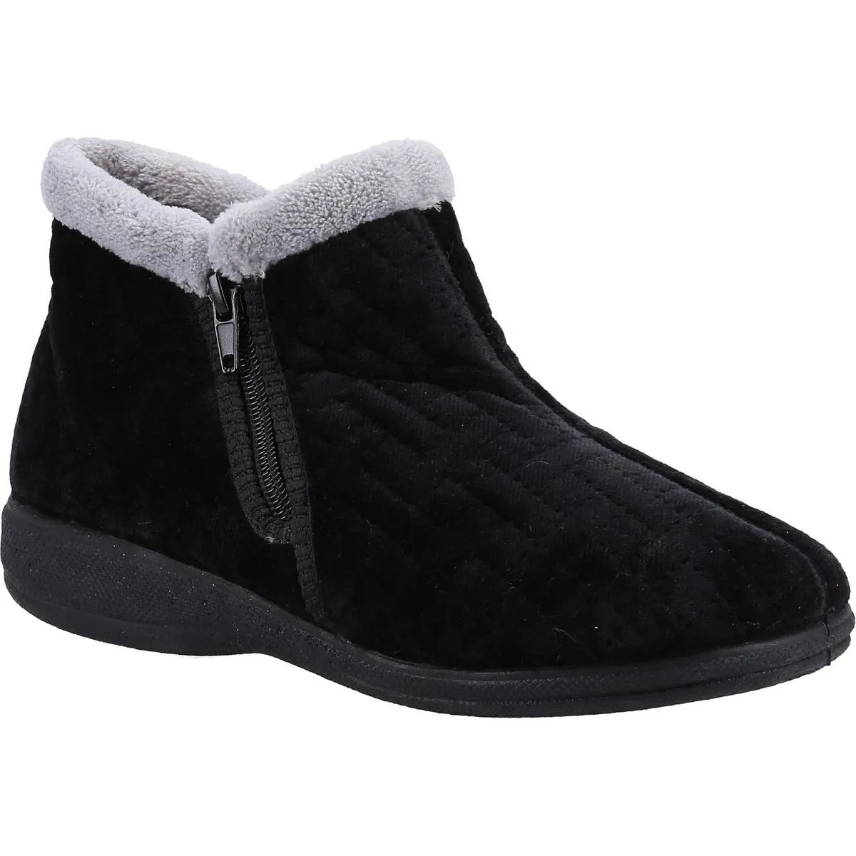 Fleet & Foster Perendale Slippers Black