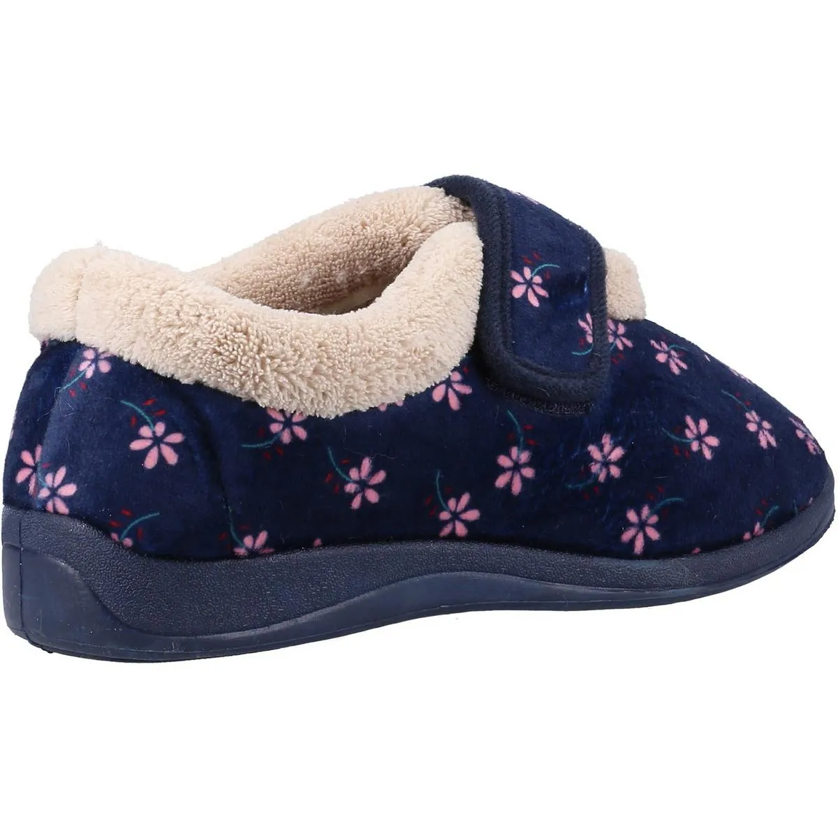 Fleet & Foster Tunnis Slippers Navy