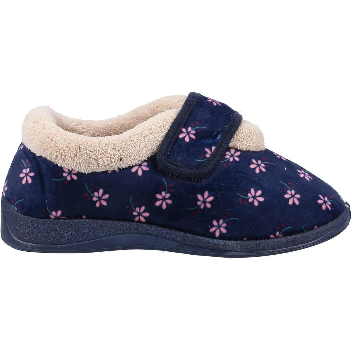 Fleet & Foster Tunnis Slippers Navy