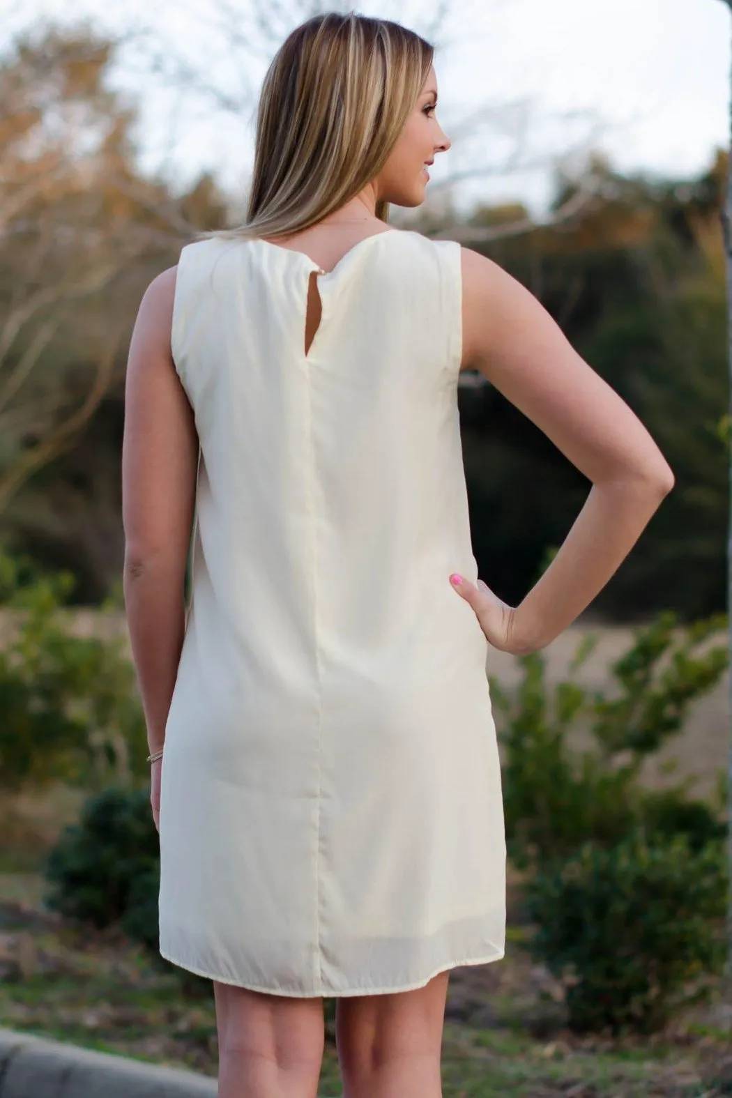 Front Embroidery Dress