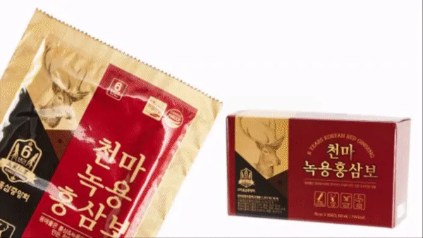 Gastrodia Deer Antlers Korean Red Ginseng Drinks Health Supplements Foods Immunity Gifts Parents Blood Circulation Memory ageing