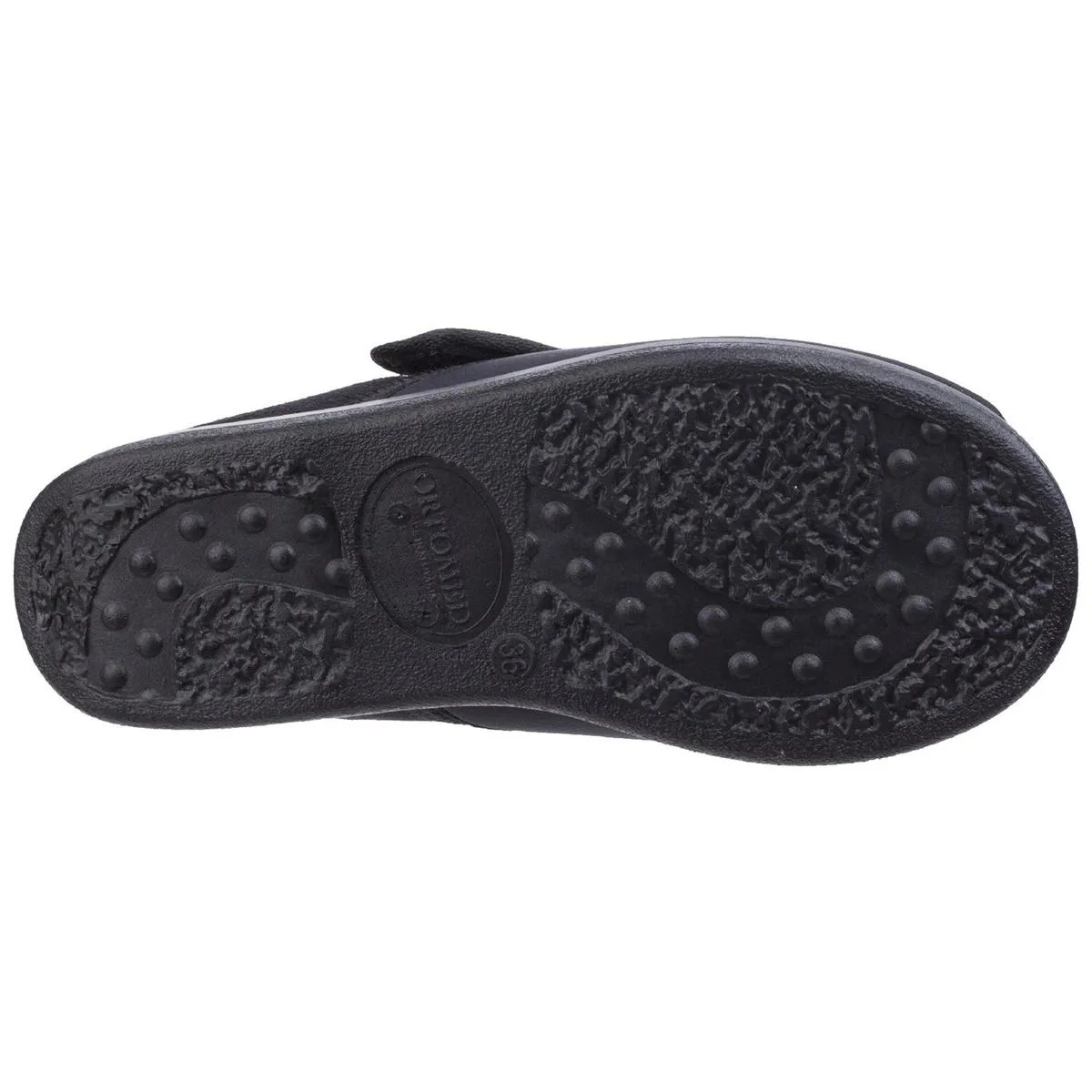 GBS Med Frenchay Ladies Classic Slippers Black