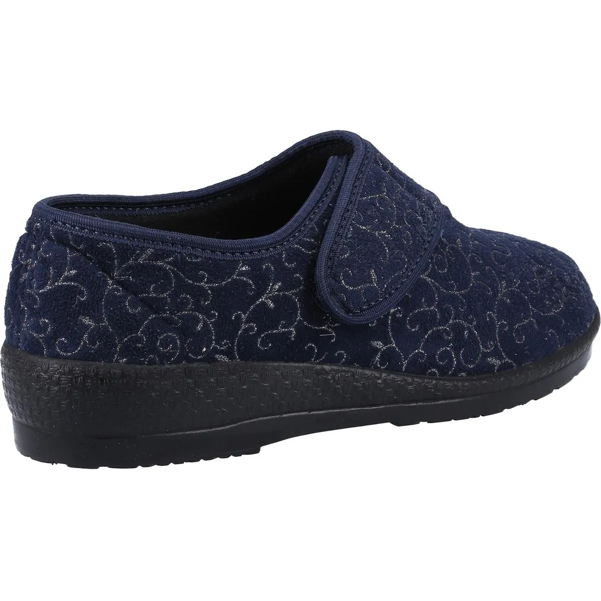 GBS Med Geraldine Ladies Classic Slippers Navy