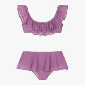 Girls Purple Lumière Bikini