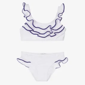 Girls White Bikini (UV50)