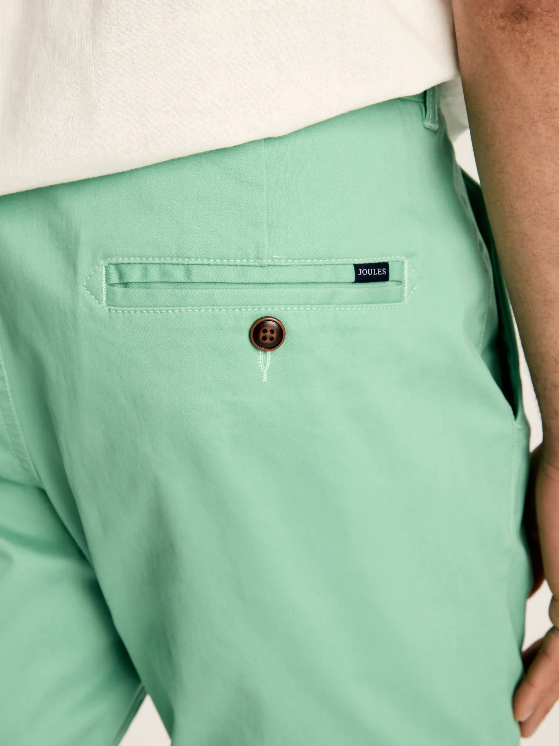 Green Chino Shorts