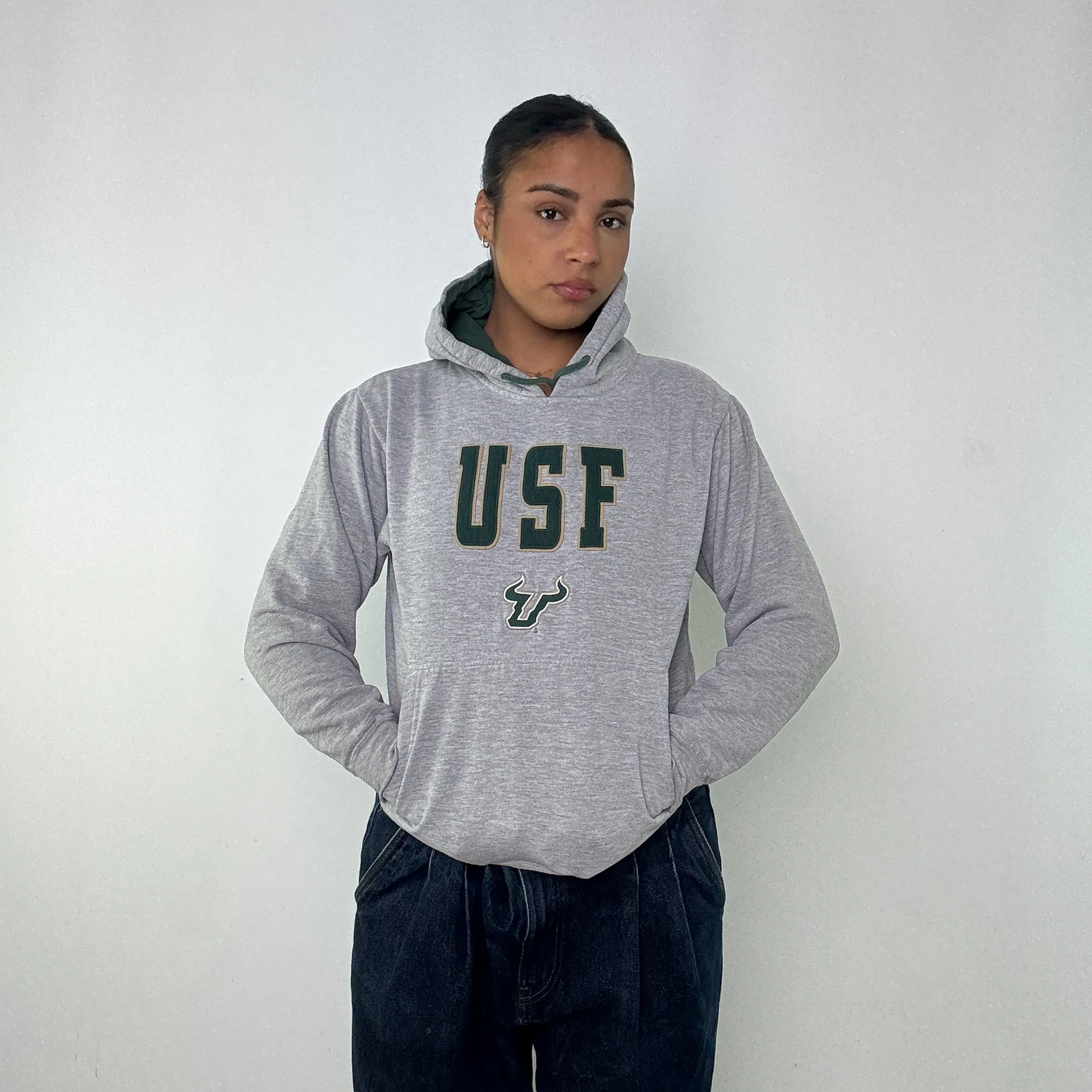 Grey y2ks USF Hoodie (S)