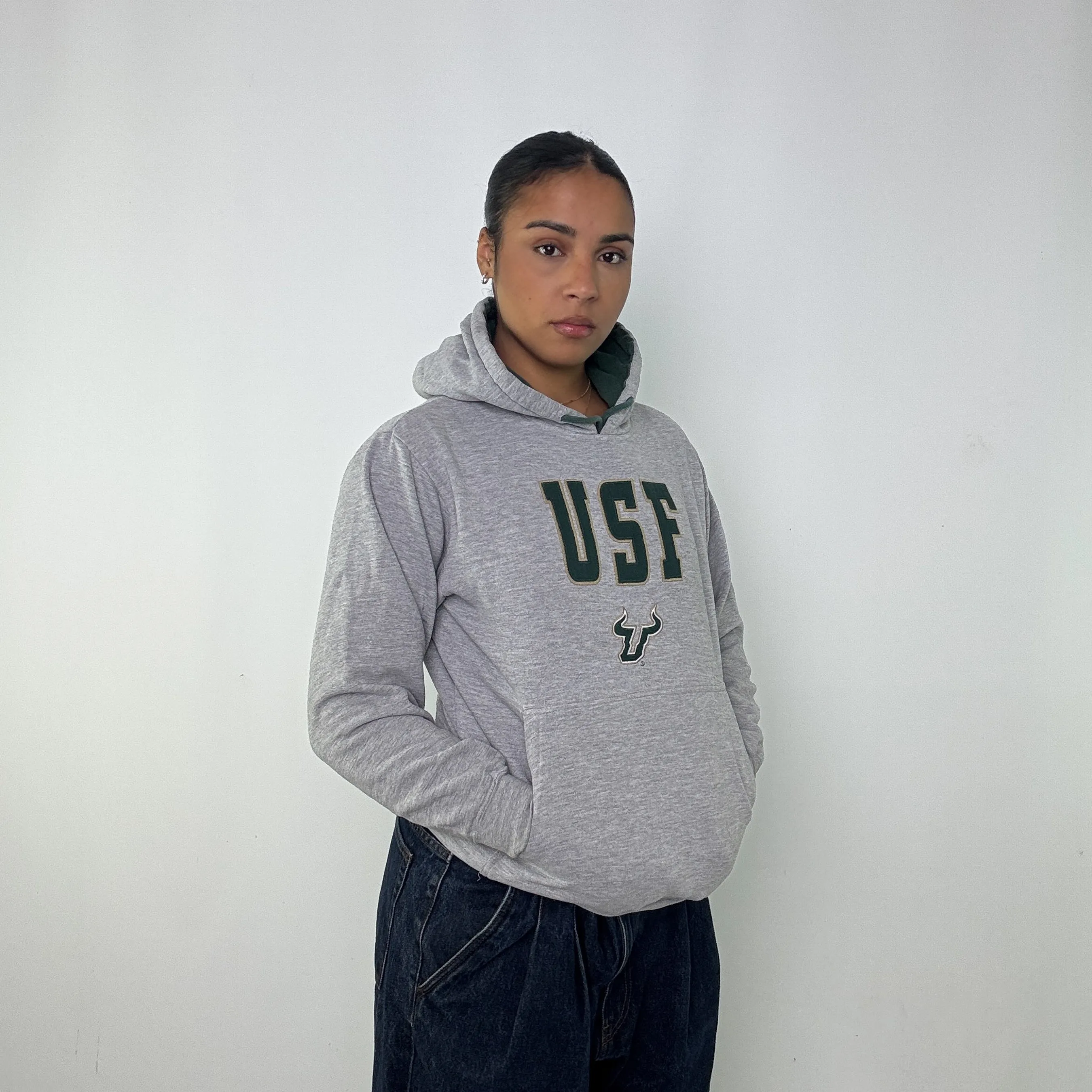 Grey y2ks USF Hoodie (S)