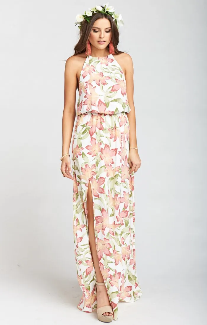 Heather Halter Dress