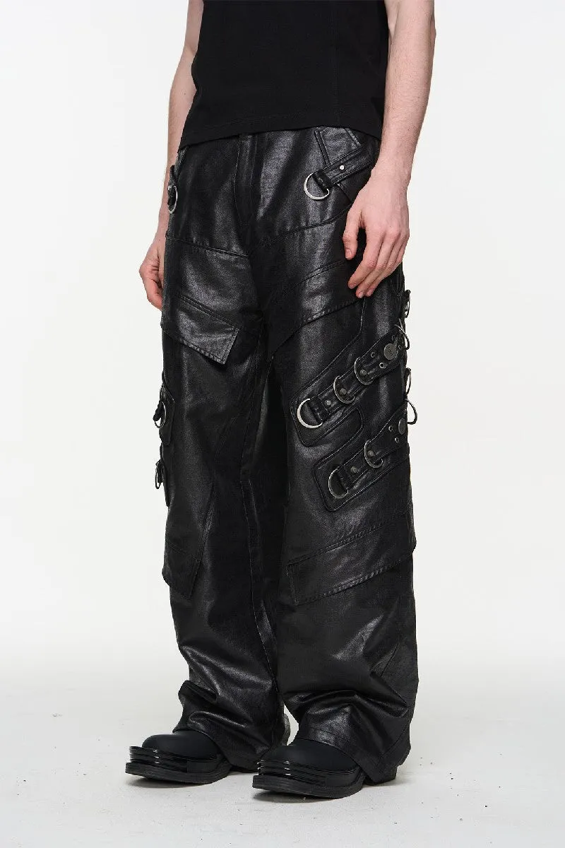 Heavy Metal Trim Moto Cargo Pants