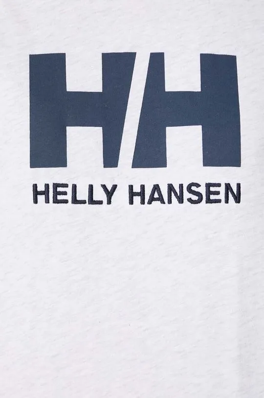 Helly Hansen cotton t-shirt white color