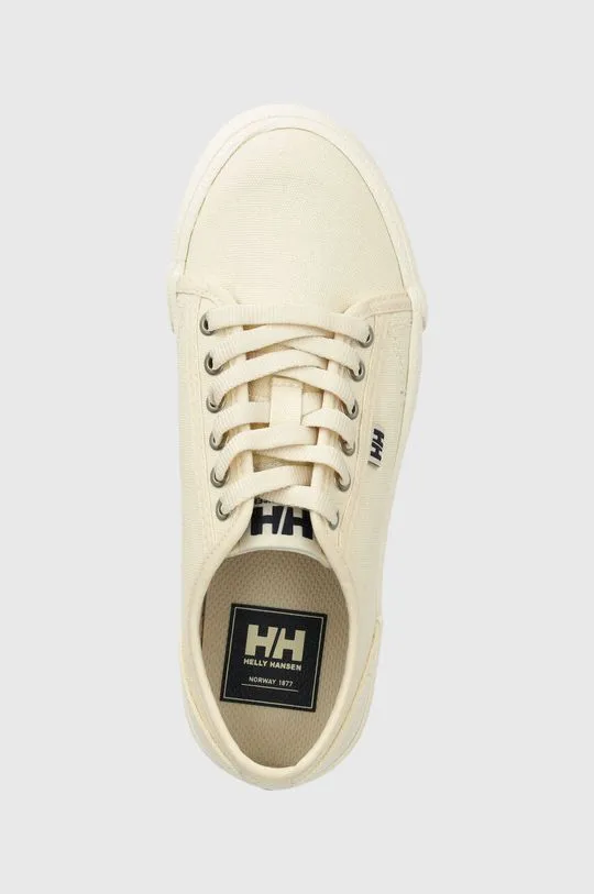 Helly Hansen plimsolls FJORD CANVAS 2 women's beige color 11917