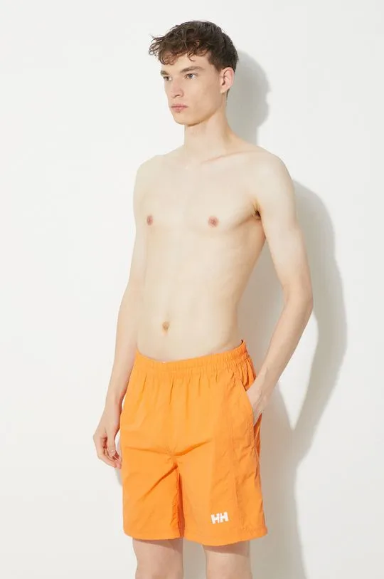 Helly Hansen swim shorts Calshot orange color