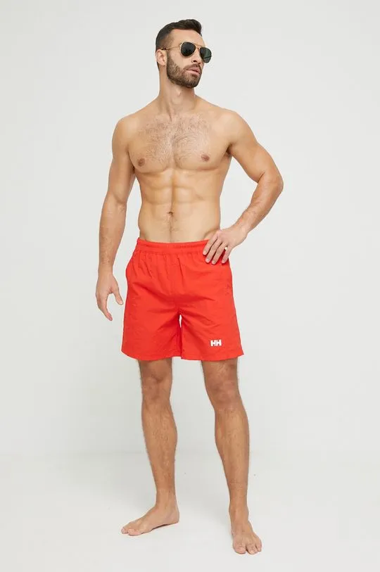 Helly Hansen swim shorts Calshot red color