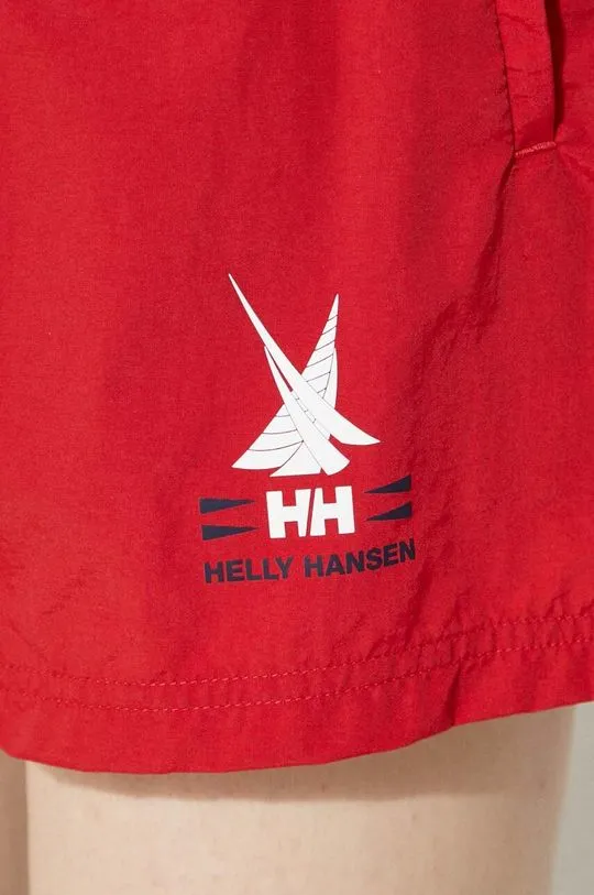 Helly Hansen swim shorts red color