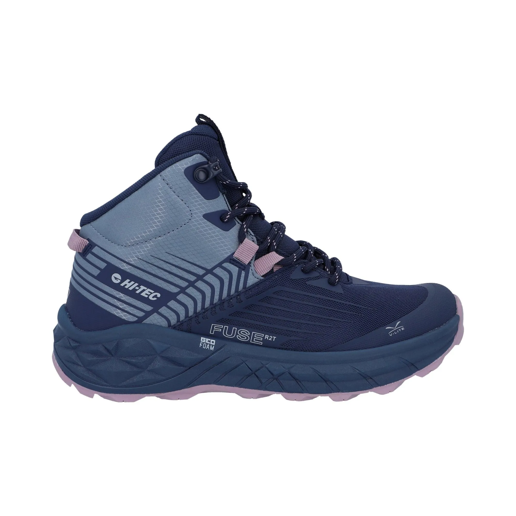 Hi-Tec Fuse Trail Mid Womens Boots - Flintstone