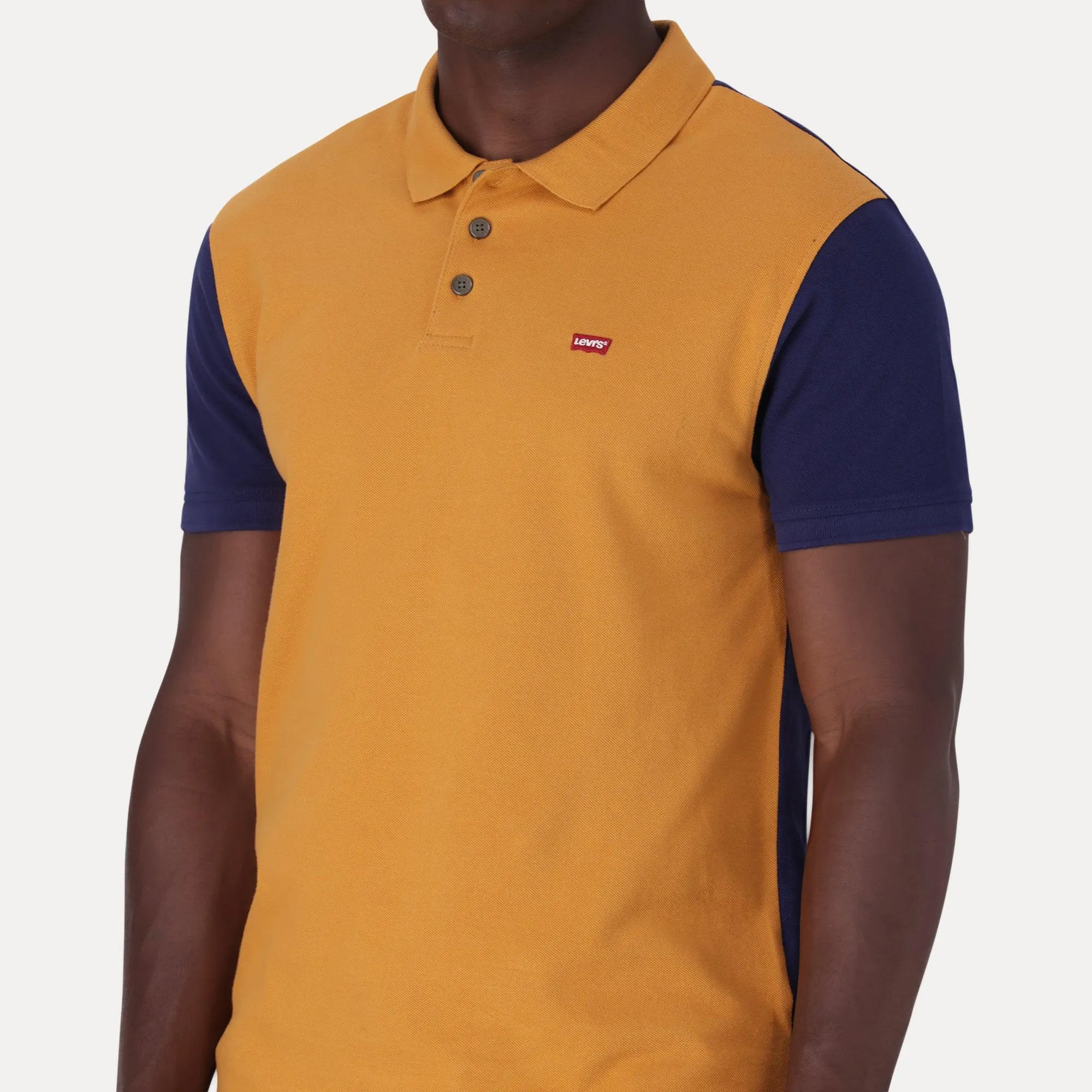 HOUSEMARK POLO SHIRT - YELLOW/ORANGE