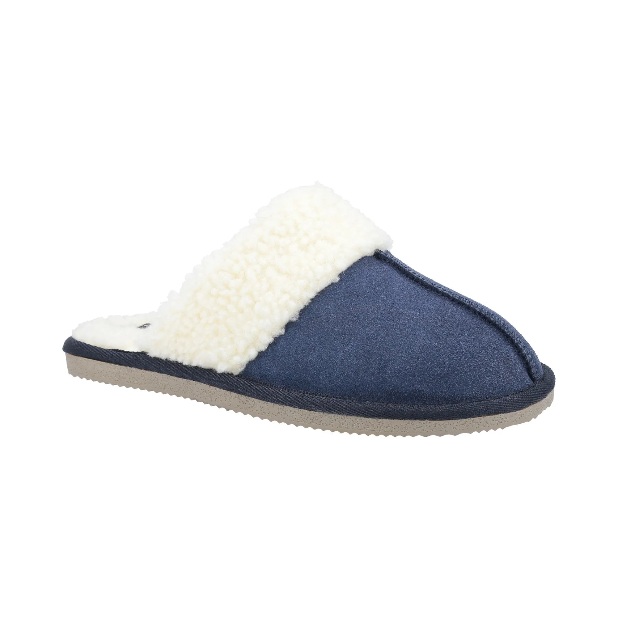 Hush Puppies Arianna Mule Slippers - Navy