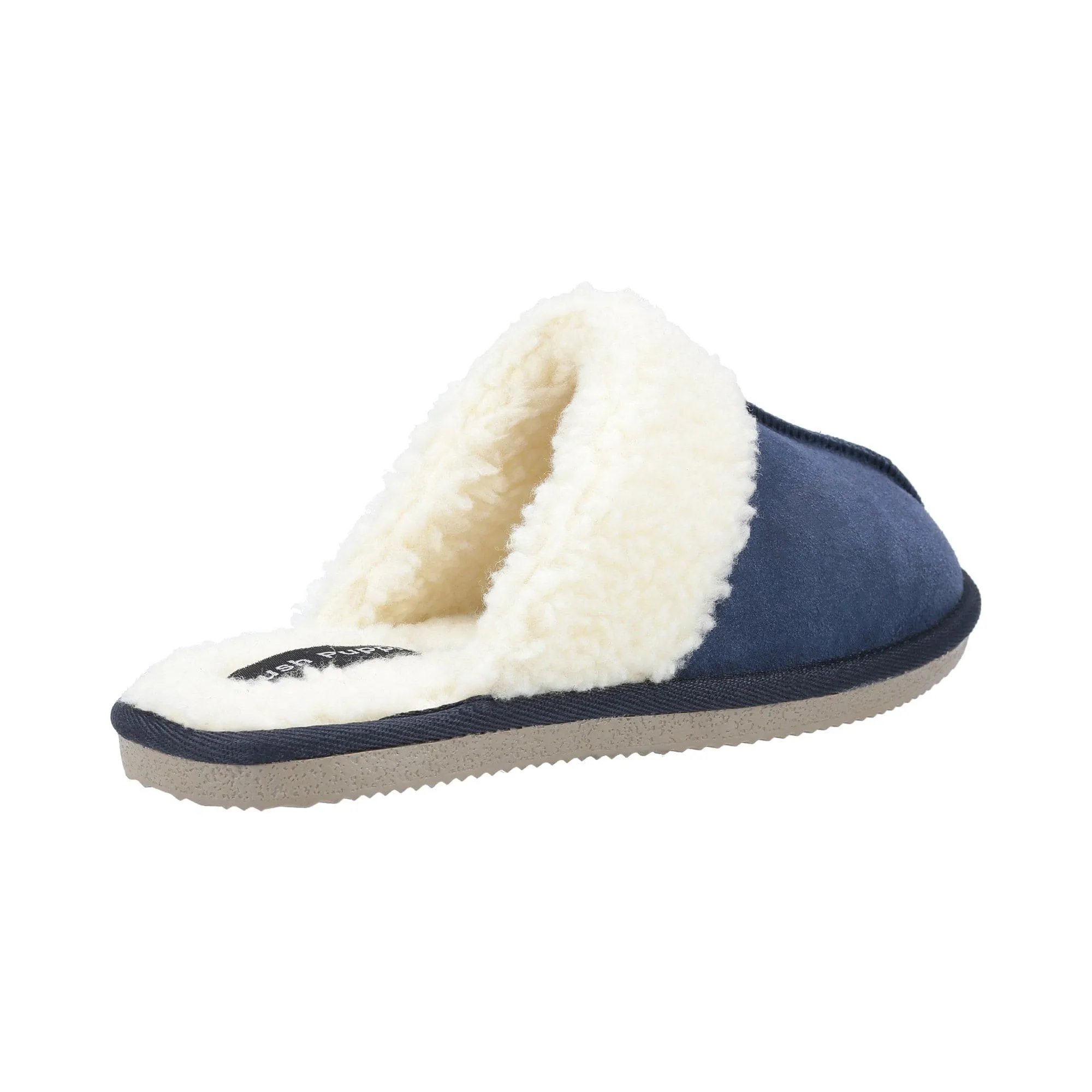 Hush Puppies Arianna Mule Slippers - Navy