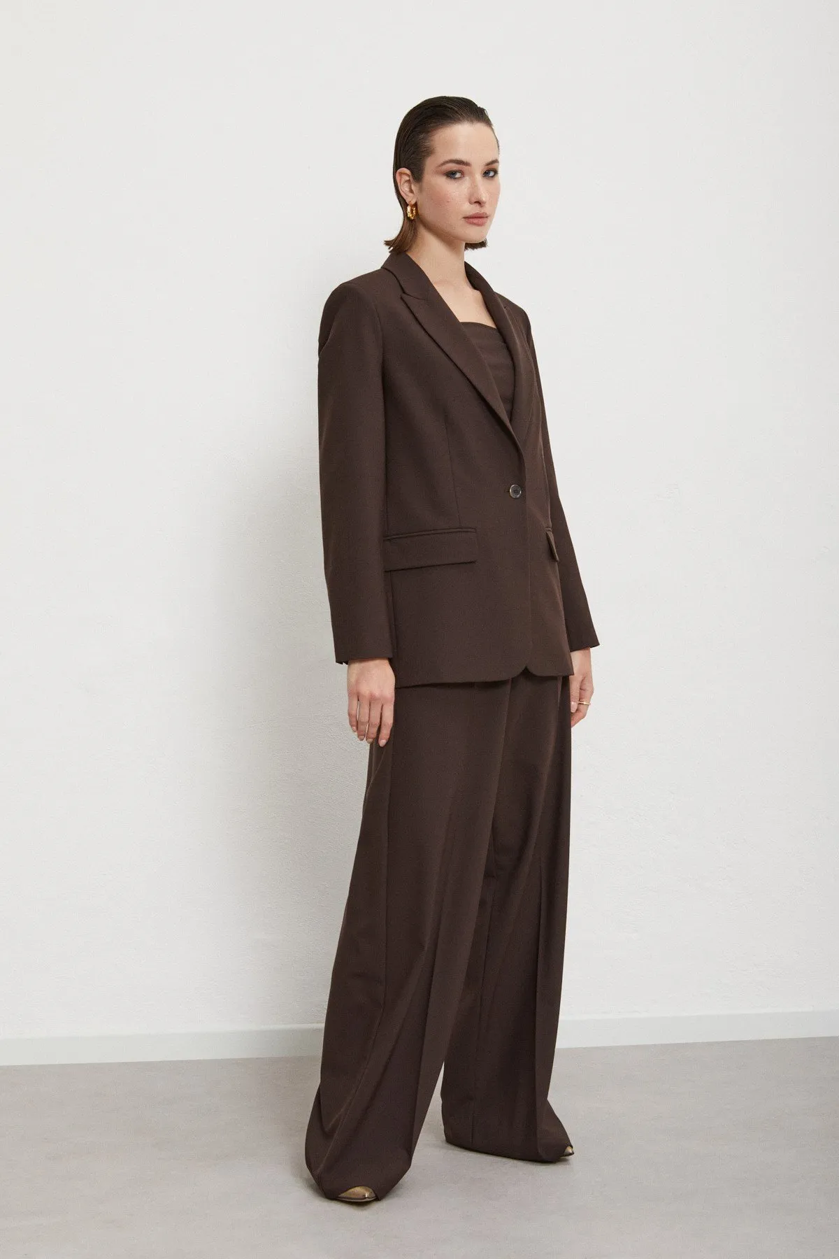 Jacket with 1 button